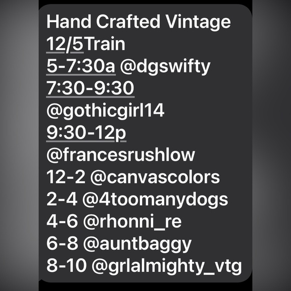 8 Hosts! 17 hour share show! Jump on the train, Fridays! - Picture 3 of 10